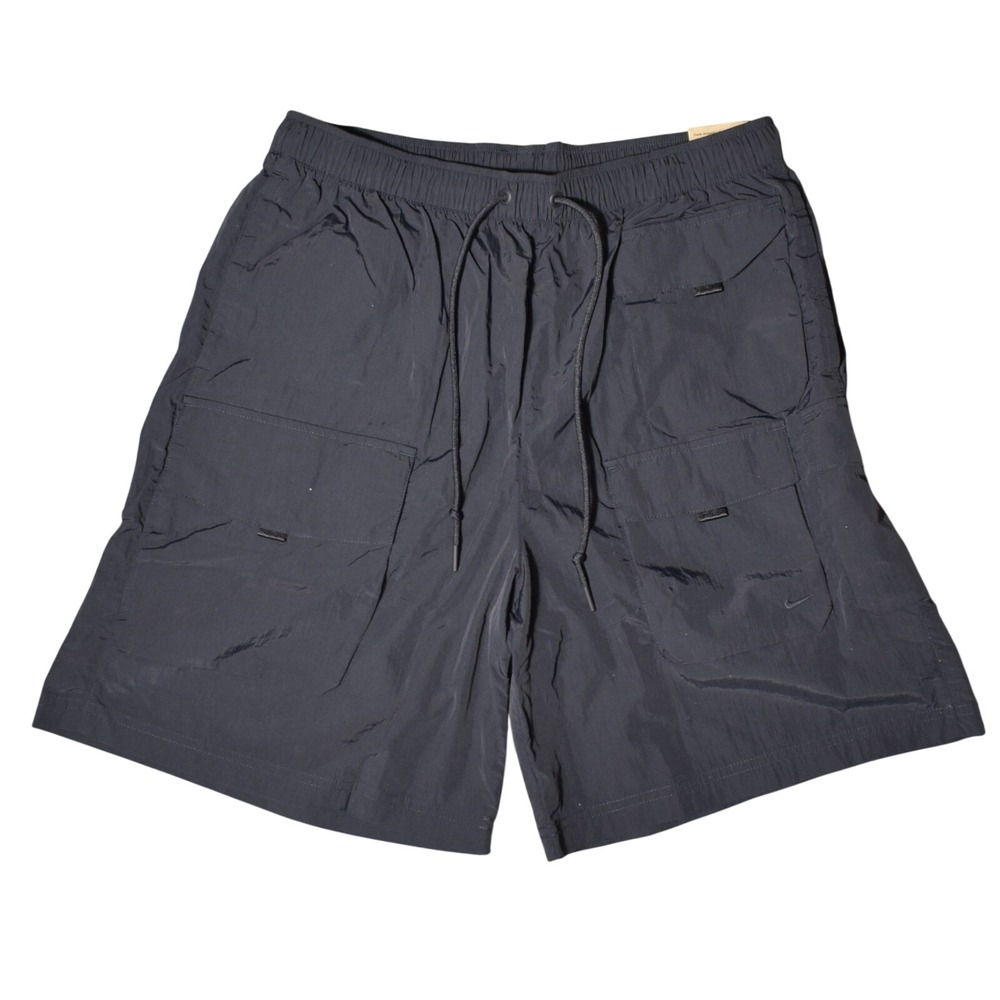 Nike Tech Woven Loose Fit Cargo Shorts Men's Sz Medium Tall Black NWT HJ0677-010